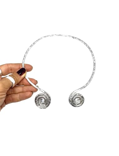 - Collana a spirale - Collana in alluminio - Anallergica - Spessore 4,5 mm - Non scurisce