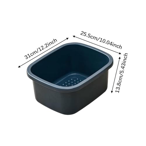 harayaa Spa para Pies Portátil Azul Oscuro miniatura 3