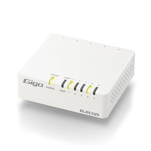 エレコム スイッチングハブ ギガビット 3ポート AC電源 小型 EHC-G03PA-SB 楽天市場】エレコム スイッチングハブ ギガビット 3ポート AC