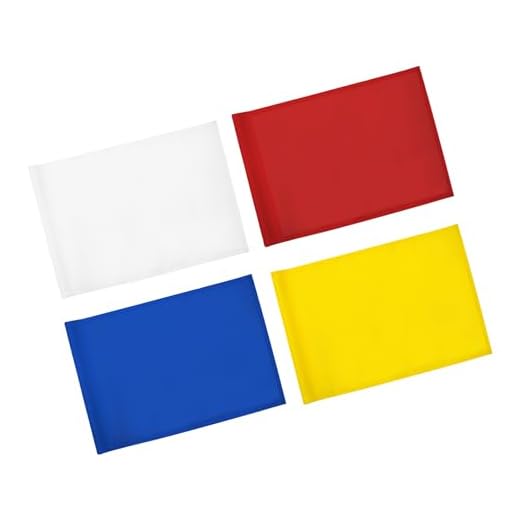 KINGTOP 4-Pack Golf Flag Set