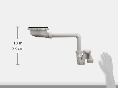 Amazon | カクダイ 流し台薄型トラップ 4526 | 排水トラップ