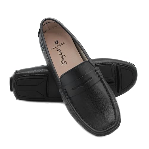 Zerimar Mocasines para Mujer Clásicos y Elegantes de Cuero | Loafers Casuales para Vestir