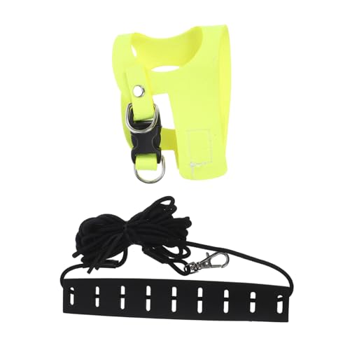 Mipcase 1Set Hamster Harness and Leash Set Lightweight Biting Traction Rope for Small Pets for Kittens Bunnies and Other Small Animals