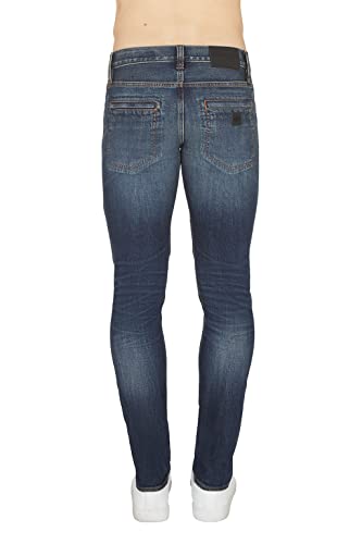 A｜X ARMANI EXCHANGE Men's J27 Mid Tone Skinny Biker Jeans2