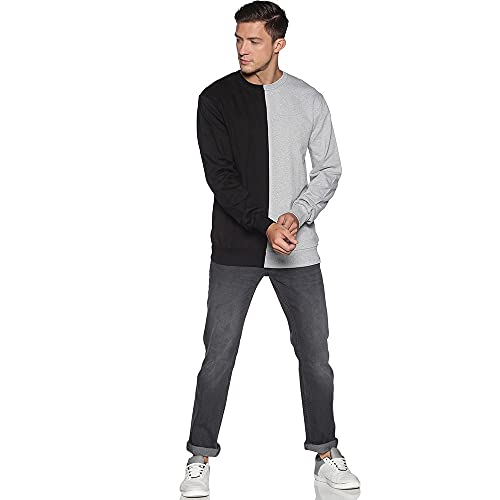 Image of Campus Sutra Men Cotton Round Neck Sweatshirt