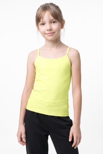 Image of Kurve Girl's Sleeveless Tank Top - Stretch Undershirts Cami Camisole, UV Protective Fabric, Rated UPF 50+ (Made in USA)
