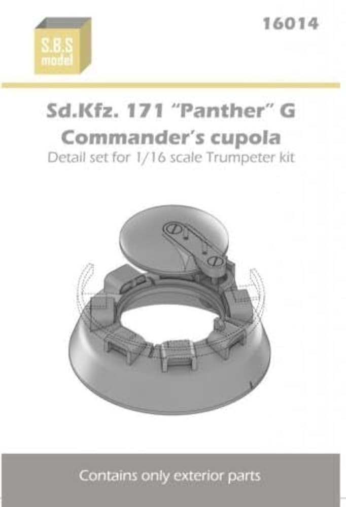 Amazon.com: SBS 16014 1/16 Sd.Kfz. 171 'Panther' G