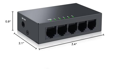 Image of SODOLA 5 Port Ethernet Switch