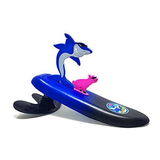 Surfer Dudes Legends & Surfer Pets Wave Powered Mini-Surfer, Pet and Surfboard Beach Toy (Mako P.I. and G.)