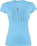 shirt blau weiß gestreift damen Das Schwimm-Motiv ist eine super Geschenk-Idee zu Weihnachten oder Geburtstag für alle Hobby und Profi-Schwimmer, die Badehose, Badekappe und Flossen schon besitzen