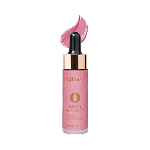 Cheek Liquid Blusher, SUNSENT 6 Colors Liquid Blush,Long Lasting Waterproof Natural Liquid Cheek Blusher Cosmetic