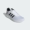 adidas Men's Lite Racer 4.0 Sneaker, White/Black/Black, 11.5 UK #4