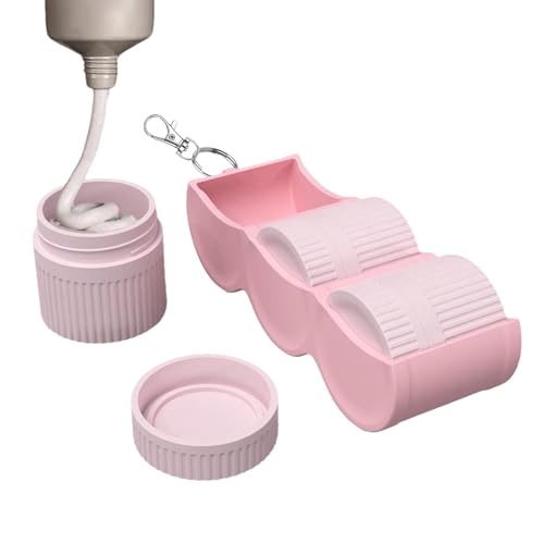 旅行用小型容器 | 空の詰め替え可能な化粧品容器,漏れ防止スキンケア収納ボトル 職場・寮・自宅・旅行・休暇用