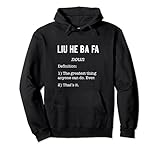 Liu he ba fa Funny Definition Humor Kung Fu Lovers/Teacher Pullover Hoodie