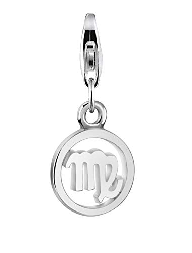 Nenalina plata charm colgante signo zodiacal virgo para collares y pulseras para mujer 713298-000