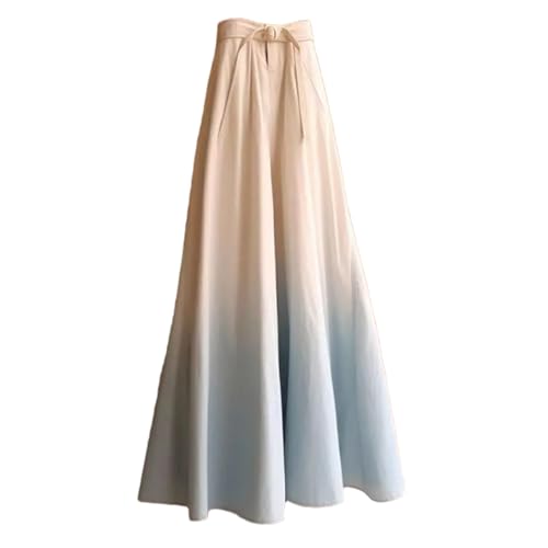 Womens Tweed Midi Skirt with Belt Autumn Elegant High Waist Slim Fit Single Breasted Office Lady Skirt