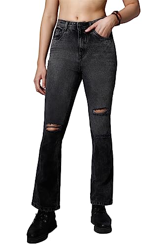 Jean stretch mi-haute femme HIGH STAR : coupe galbante et confort absolu