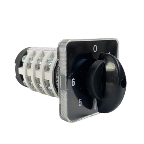 Commutateur à came rotatif LW31 20A 690V inverseur manuel 6 positions 4 sections