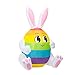 XIANLIAN 4.9Ft Easter Inflatables Bunny, Farbe Egg Bunny Happy Easter Party Modell Mit LED-Lichtern, 2 Stabilen Wassersäcken, Wiederverwendbar Indoor Outdoor Lawn Decor (1pc)