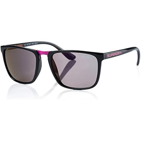 Superdry Aftershock 191 Gloss Black Pink Sunglasses Cover