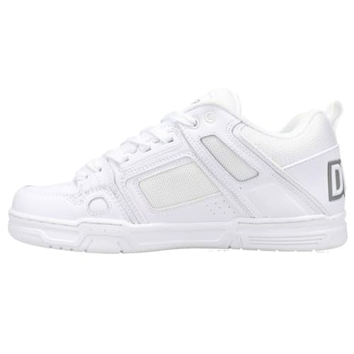 DVS Men's Skate Shoe, White, 73