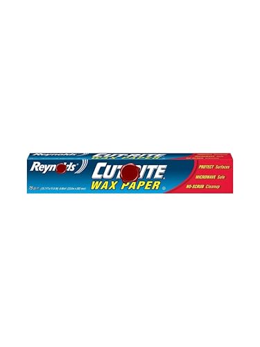 Cut Rite Wax Paper, 75 Sq ft (Pack of 4), by Litezout