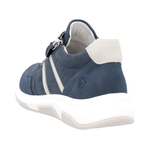 Remonte Damskie buty sportowe D1S04 Low, niebieskie, 41 EU, niebieski, 41 EU