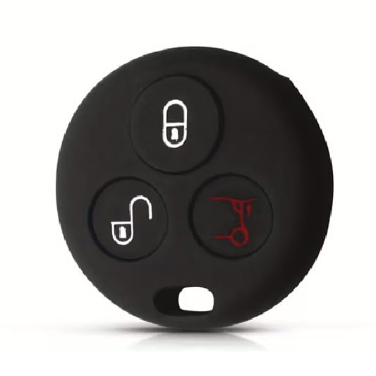 🔧 COMPATIBILITÀ: Compatibile con Smart Fortwo 450 (dal 1998 al 2007), progettata per adattarsi a specifiche forme di chiave, si consiglia di confrontare la propria chiave con le immagini dell’inserzione prima dell’acquisto.