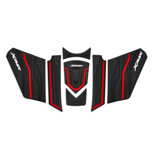 Autocollants de protection de réservoir pour moto X-MAX 300 2023 noir