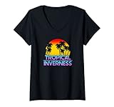Photo Gallery donna inverness uk funny british weather maglietta con collo a v Photo Gallery donna inverness uk funny british weather maglietta con collo a v