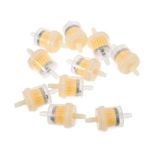 BELLIFFY 10 Filtros De Gasolina Para Vehículos Todoterreno, Filtros De Gasolina Para Atv, Piezas De Karts, Filtros De Aceite Para Atv, Filtros De Gasolina En Línea Para Vehículos
