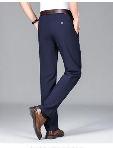 Calormas Mens Dress Pants, Timelessflex - Men's High Stretch Straight Fit Pants, Suit Work Pant, Stretch Pant Mens Dress4