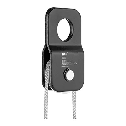 MSW Umlenkrolle für Seilwinde MSW-UR-4A (Maximalbelastung: 4 t, Seildurchmesser: 1-9,5 mm, Drehscheibenfunktion, doppelte Zugkraft, Heben und Umkehr der Zugrichtung) Cover