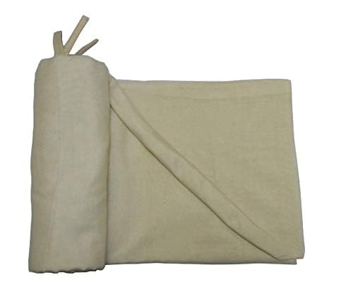 True Wings Powerloom Semi Cotton Desi Kho-li Warm Blanket Cover (Off White, Single Bed)-image-30