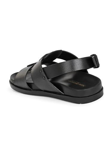 Image of San Frissco Men's Sandals with Open Toe Strap Slip On Chappal | Mens Sandals Perfect Fit for Summer and Rainy Season with Soft Footbed | Stylish Lightweight Trendy Floaters for Man