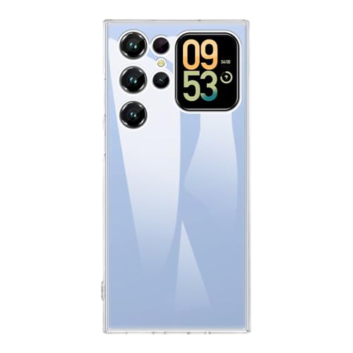 Shantime �\�t�g�P�[�X Oukitel C62 GT �Ƃ̌݊������� �X���� �Ռ��z�� ���h�~ �_��f�� �O���b�v���₷���J�o�[(�N���A)