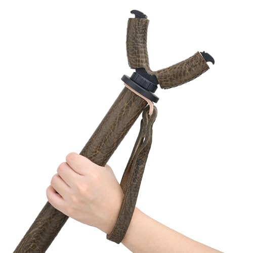 Tas Trost Rifle Shooting Stick Adjustable Hunting Monopod Gun Rest with V Yoke (Green)