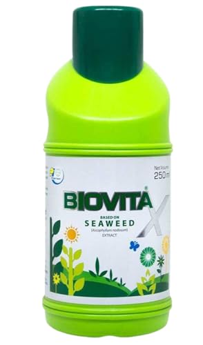 Image of Pi Industries Pi Biovita - Liquid Seaweed Concentrate Fertilizer For Utility In Gardens, Field Crops And Vegetables (500Ml)
