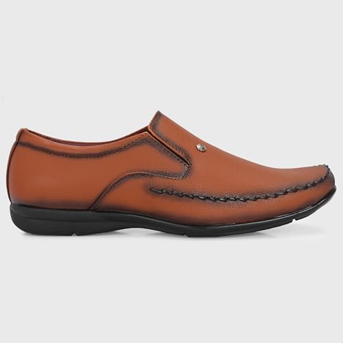 Image of Centrino Formal Shoe for Men | Cushioned Insole for Better Comfort | Stylish Slip-on for Boys | Perfect for Office Wear & Formal Dress (9788)