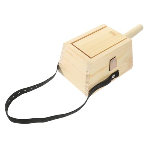 Anneome 1 Juego De Cajas Caja De Moxibustión De Madera Artemisa Herramienta De Moxibustión Titular De La Moxa Herramientas Del Hogar Sostenedor Del Quemador De Palo Masajeador Moxa Yellow