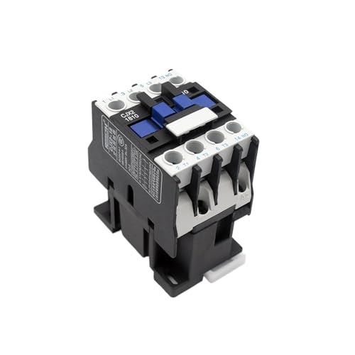 CJX2-1810 LC1 AC Contactor 18A 3 Phase 3-Pole NO Coil Voltage 380V 220V 110V 48V 24V 50/60Hz Din Rail montado 3P + 1NO Abierto Normal (AC380V)