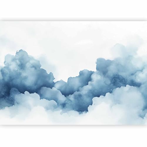murando - Papier peint panoramique intissé 350x256 cm - Revêtement mural chambre salon - Design unique décoration - Thème D'Un Ciel Bleu Avec Des Nuages...