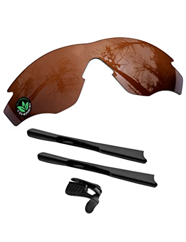 Image of Raydi Polycarbonate Replacement Lenses & Rubber Kits for Oakley M2 Frame Rectangular Sunglasses
