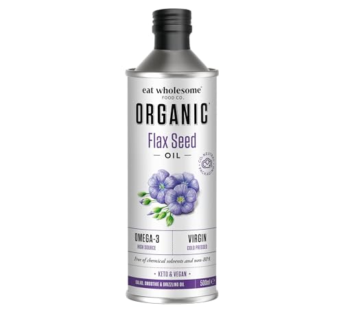 Eat Wholesome Organic Flax Seed Oil, 500ml