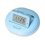Reloj despertador vibratorio, reloj despertador digital LED para personas que duermen pesadamente, herramienta de cronometraje para estudiantes, familiares, adolescentes, jóvenes, mujeres, hombres