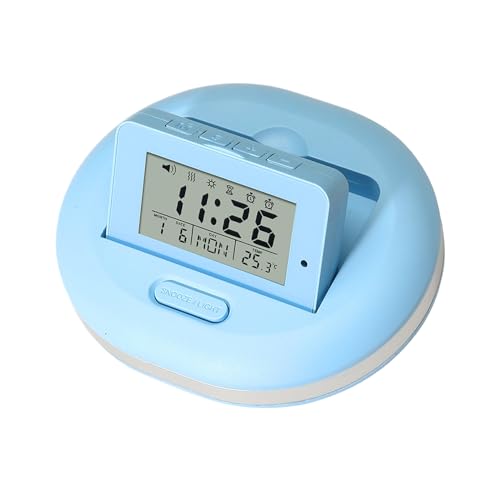 Reloj despertador de la cama | Retroiluminación LED despertador digital para niños,Reloj con 3 modos de funcionamiento para la familia estudiantes jóvenes | para hombres mujeres niñas adolescentes