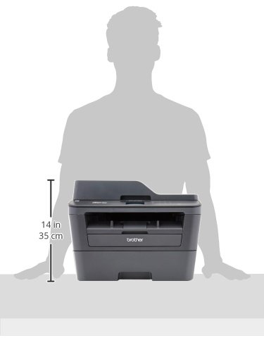 Impressora Monocromática Laser Brother MFCL2740DW, Preto