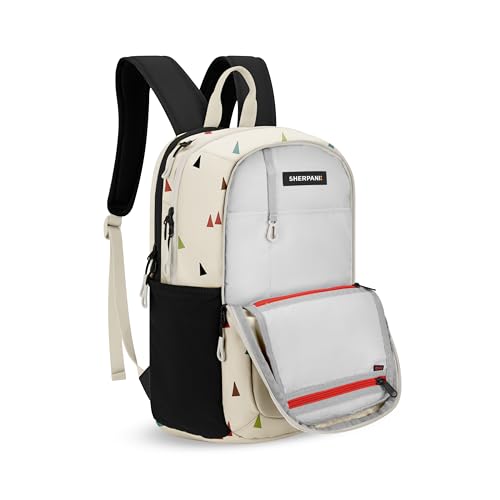 Image of Sherpani Getaway, Casual Daypack Backpacks, Laptop Backpack, 22L Travel Backpack for Men Women, Travel Gift, Fits 15'' Laptop, RFID Protection (Terrazzo)