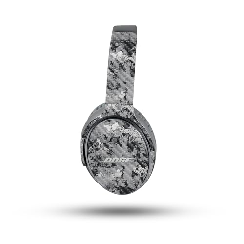 Image of MightySkins Carbon Fiber Skin Compatible with Bose QuietComfort 35 II Headphones - Viper Urban | Protective, Durable Textured Carbon Fiber Finish | Easy to Apply