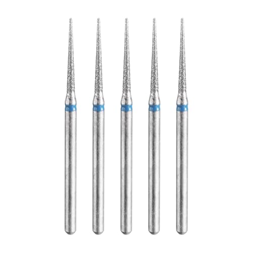 Juego de fresas diamantadas 5 piezas 1.4 mm 120-140 grit miniatura 1